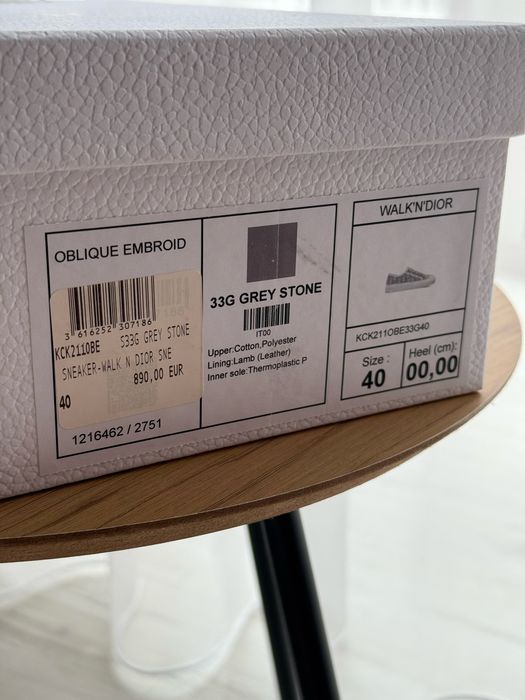 Кеды DIOR оригинальные  40р