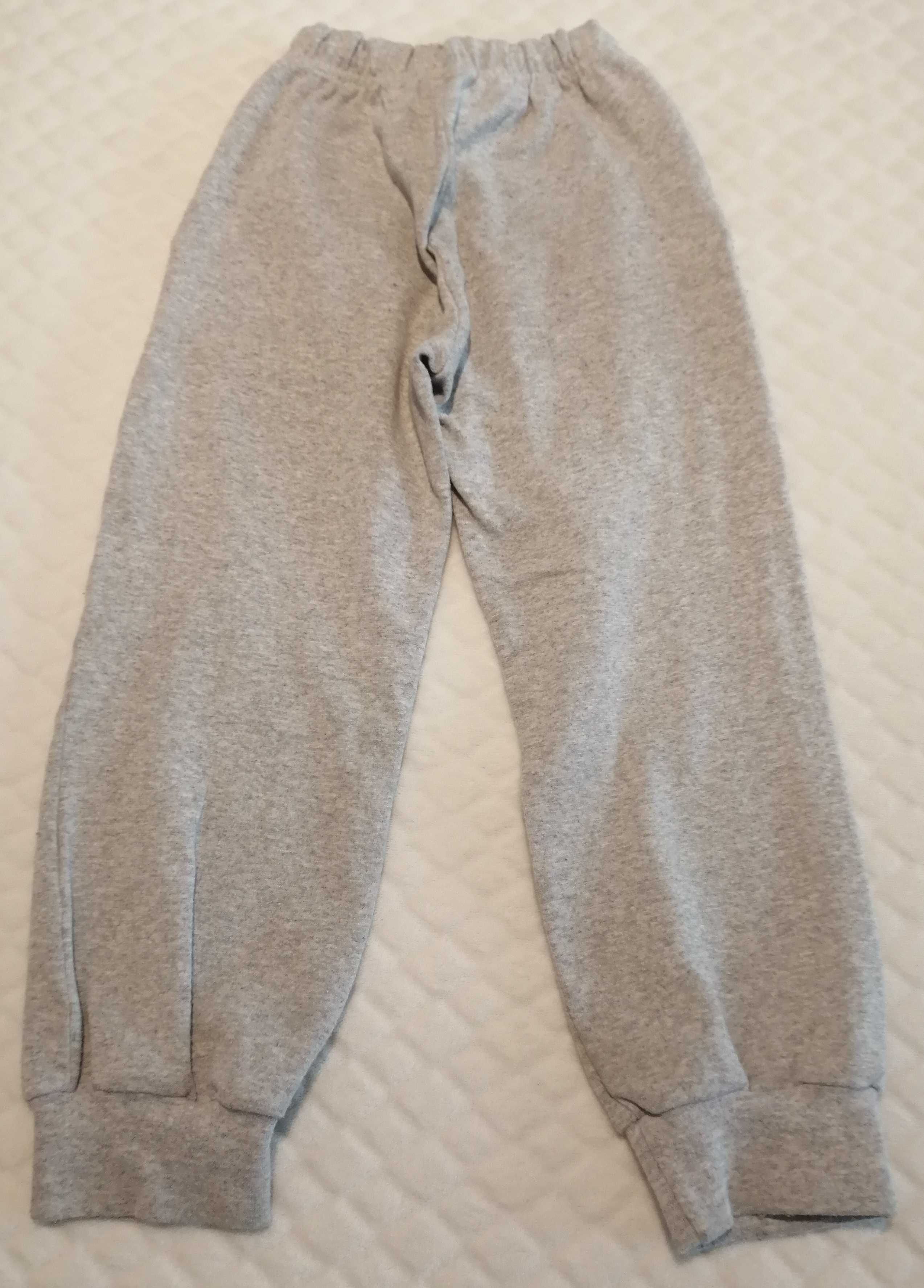 Spodnie dresowe, chłopięce, szare, 116 (Odzież)