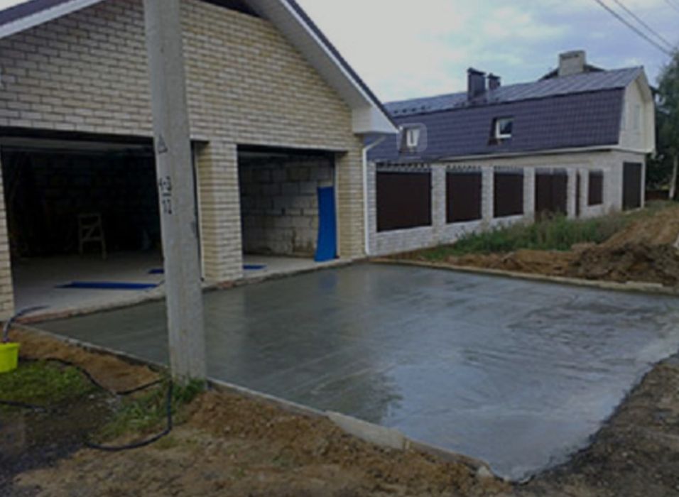 Бетоні роботи ,тераси,вимоцення фундаменти моноліт дренажі