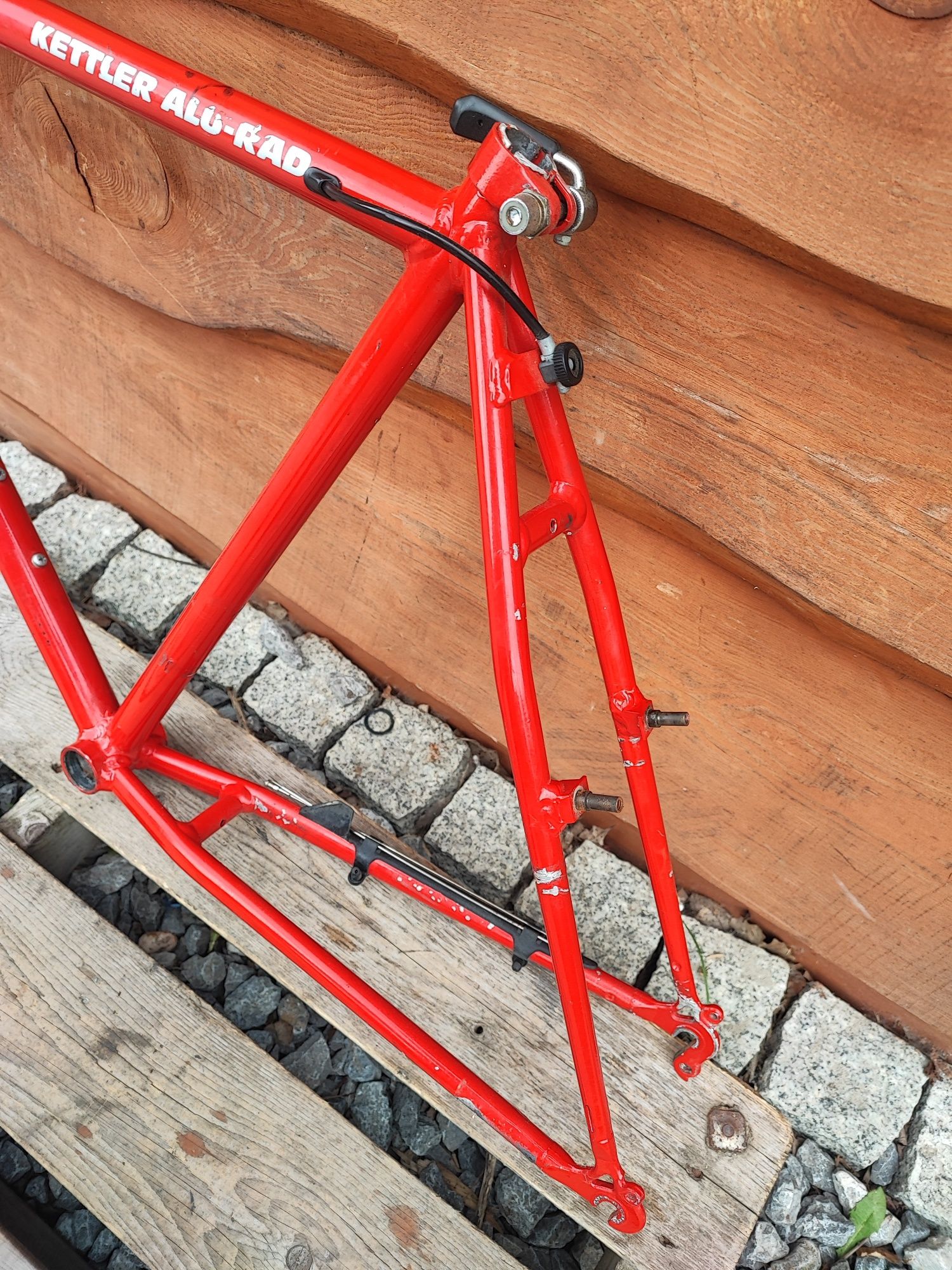 Rama rowerowa Kettler Alu-Rad retro mtb 26 Shimano cr-mo