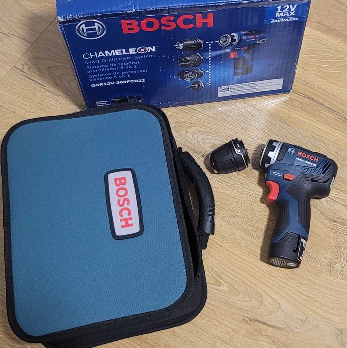 Bosch GSR12V-300FCB22 5-in-1 безщітковий шуруповерт GSR12V-35FC