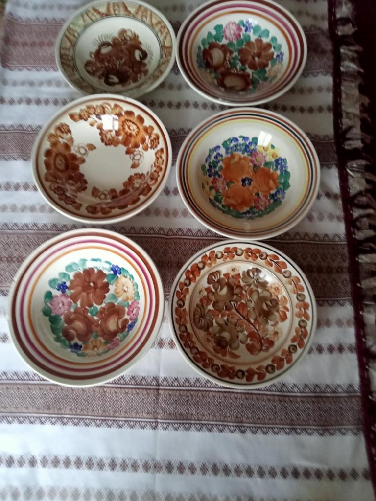 Польські давні настінні тарілки