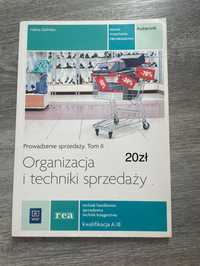 Książka „Organizacja i techniki sprzedaży”