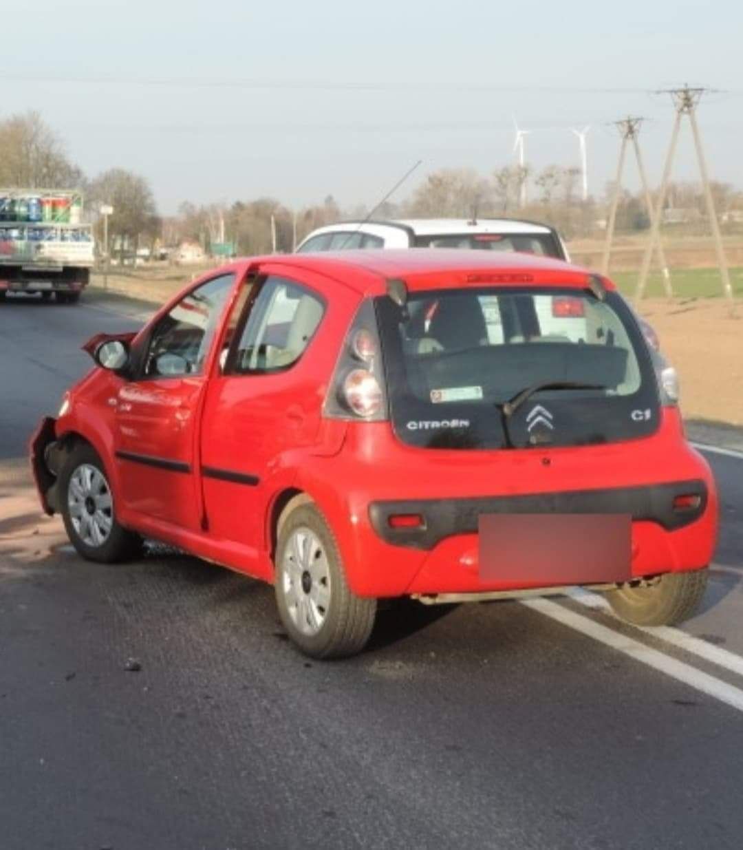 Szyba tył klapa citroen c1 peugeot 107 toyota aygo