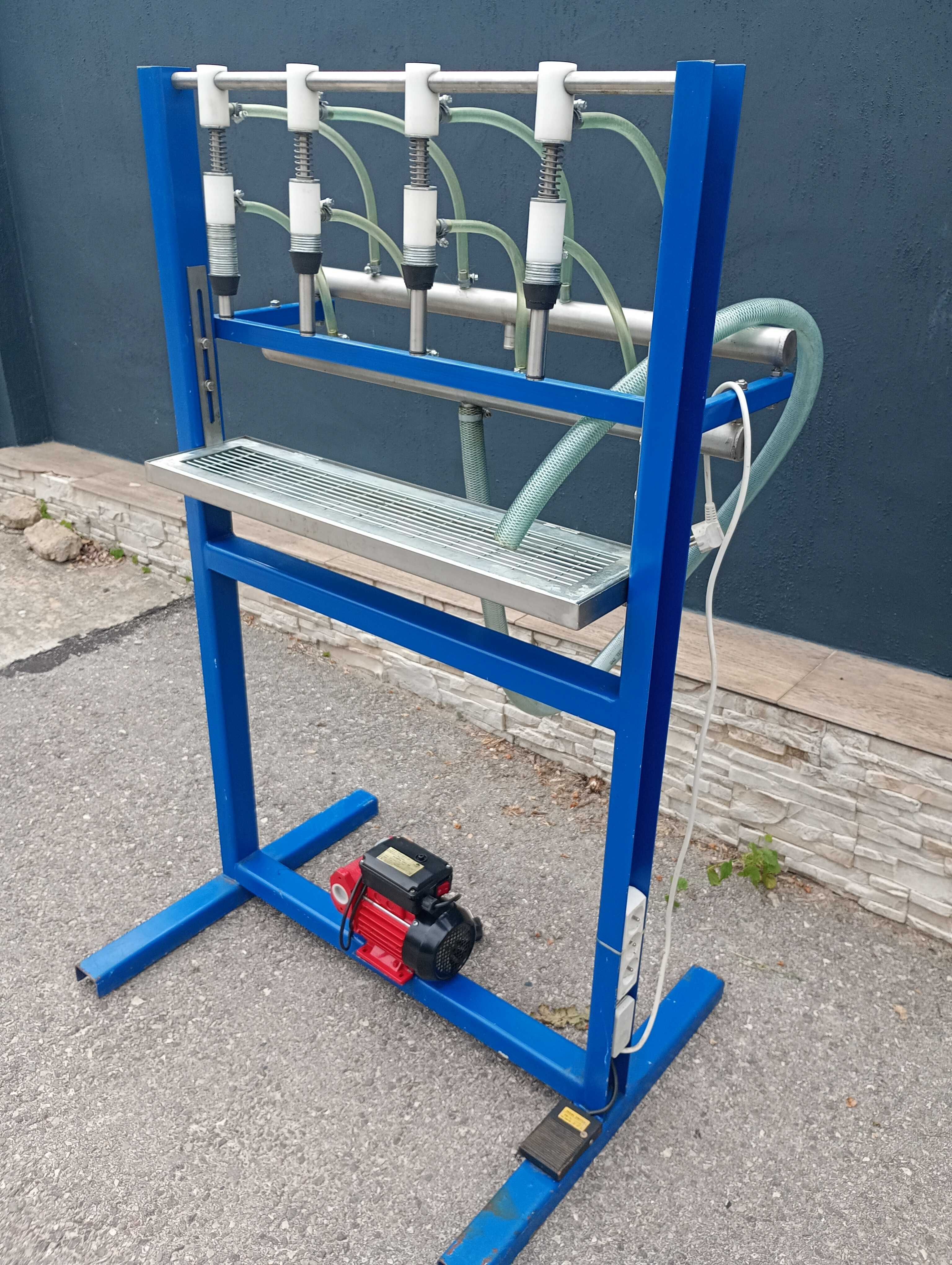 Nalewarka do płynów półautomatyczna