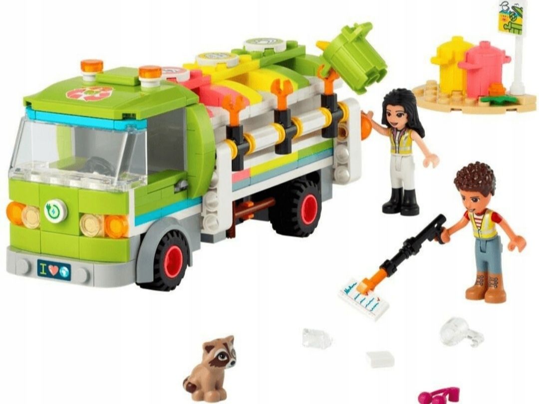 Lego Friends Ciężarówka recyklingowa