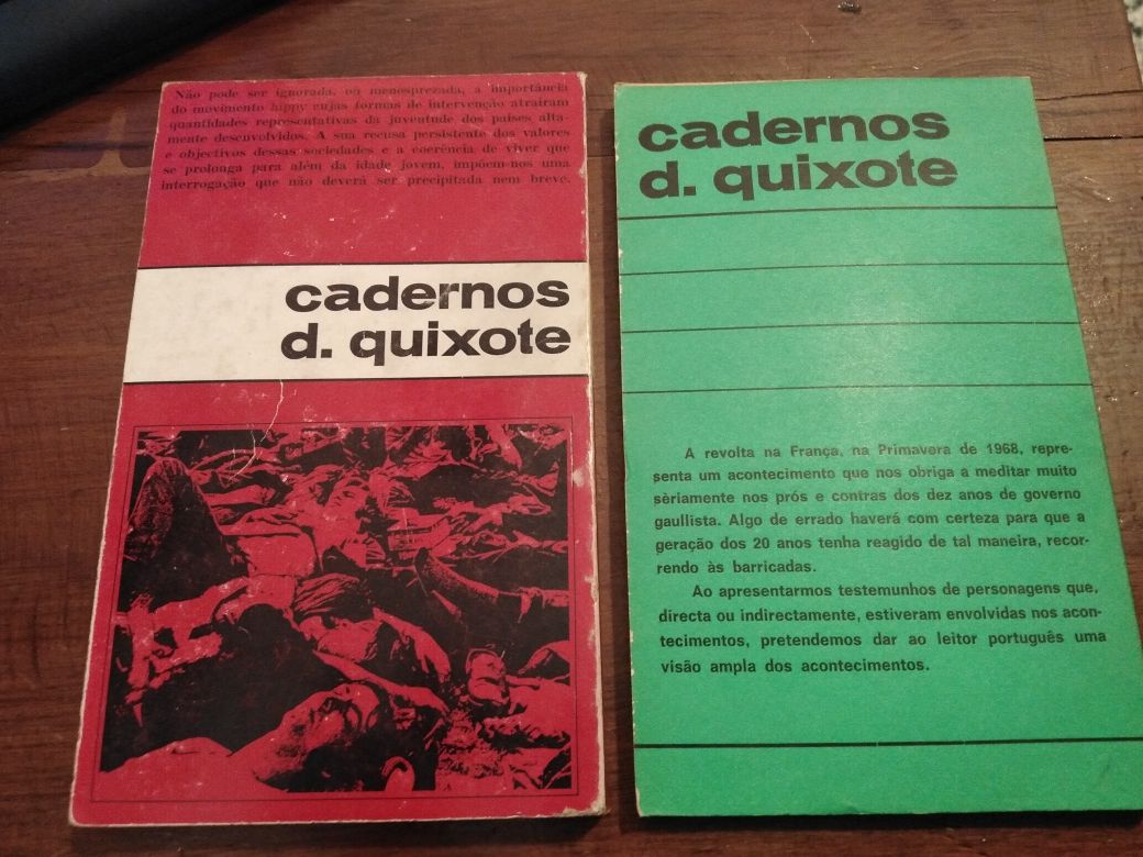 Colecção Cadernos D. Quixote (vários volumes)