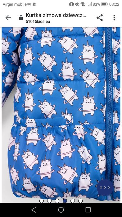 5.10.15 nowa kurtka dla dziewczynki rozm. 68