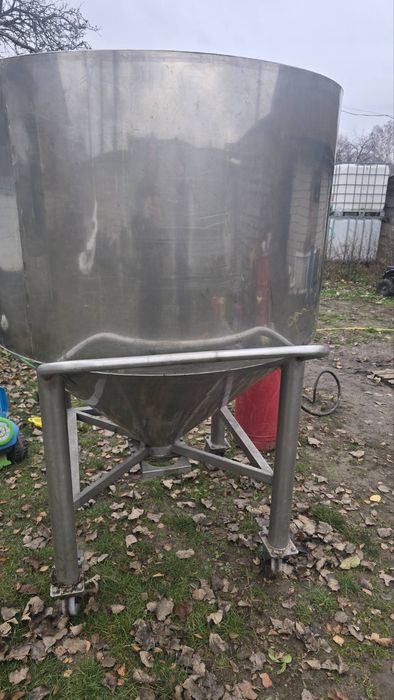 Бочка з харчової нержавіючої сталі