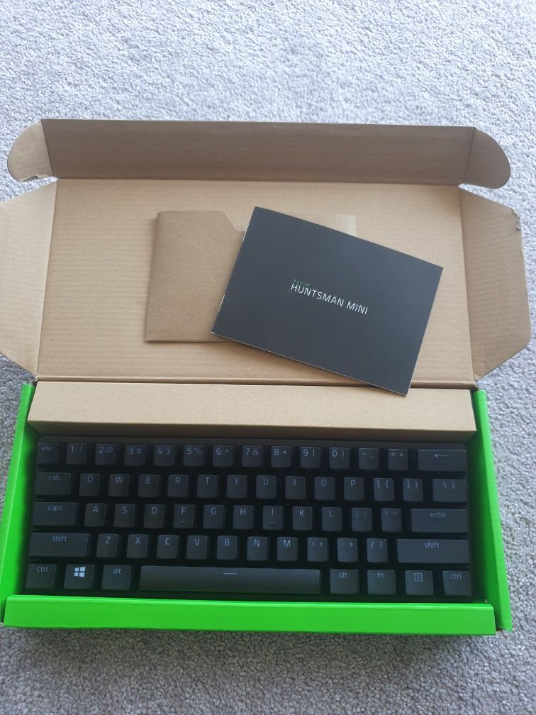 Klawiatura mechaniczna  razer huntsman mini