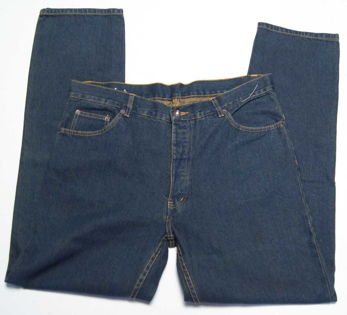 OHIO JEANS 54 W38 L33 PAS 98 jeansy męskie proste jak nowe