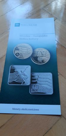 folder do monety Wrocław -Europejska Stolica Kultury