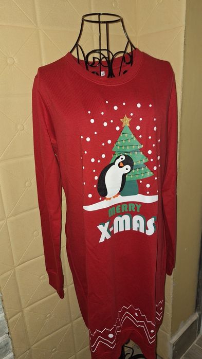 Sprzedam nową sukienkę świąteczną damską