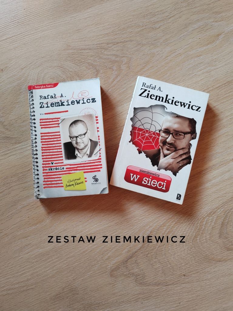 Zestaw książek Rafał Ziemkiewicz W sieci w skrócie