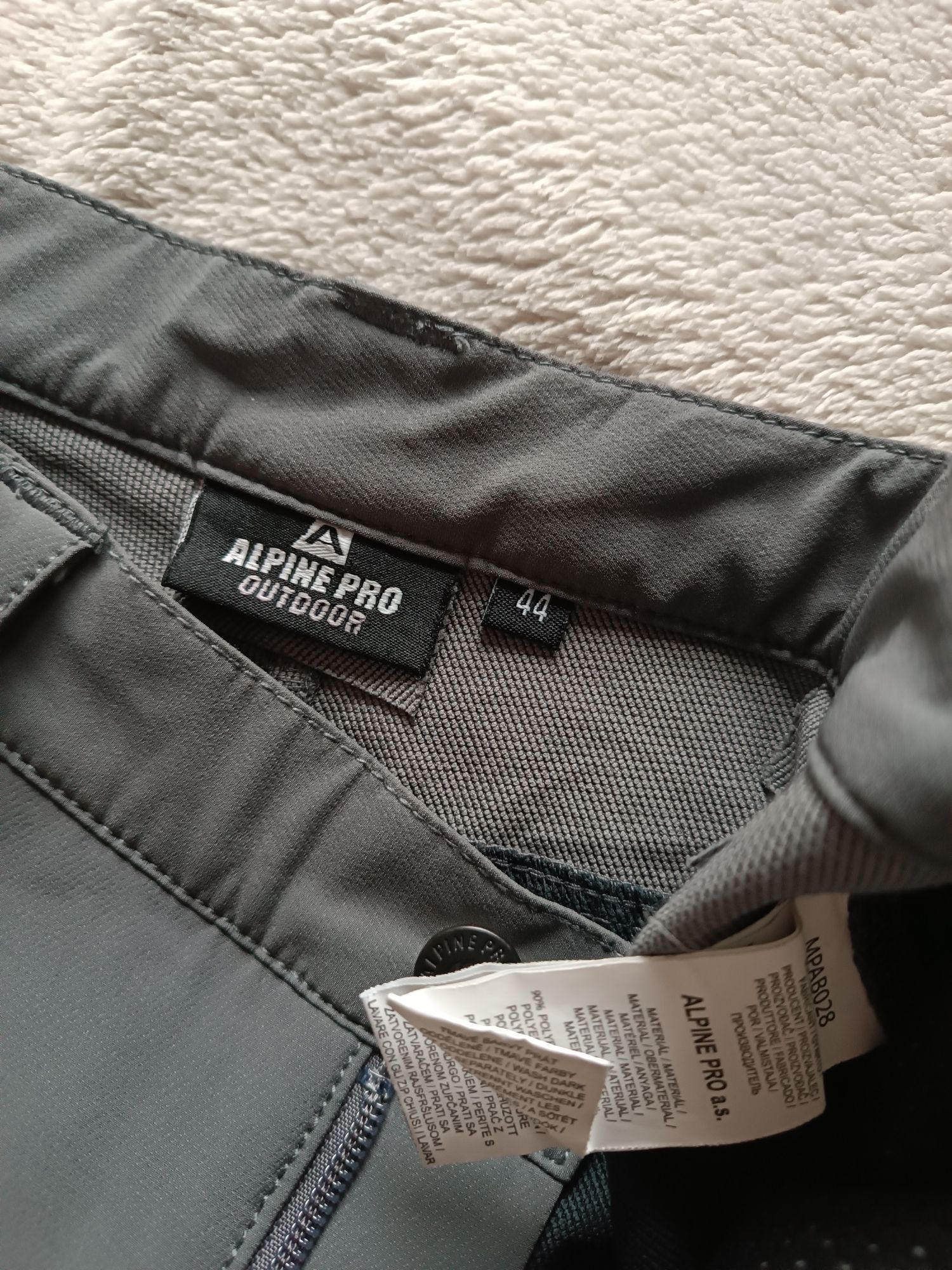 Spodnie turystyczne Softshell Alpine pro spodnie trekkingowe