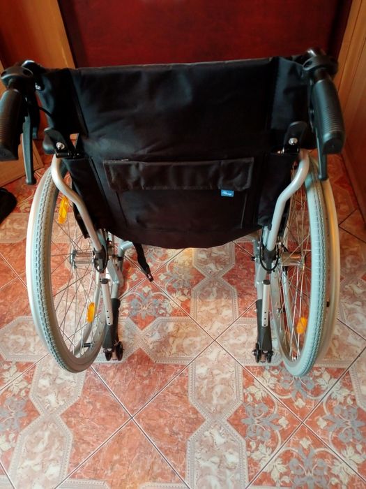 Wózek inwalidzki aluminiowy