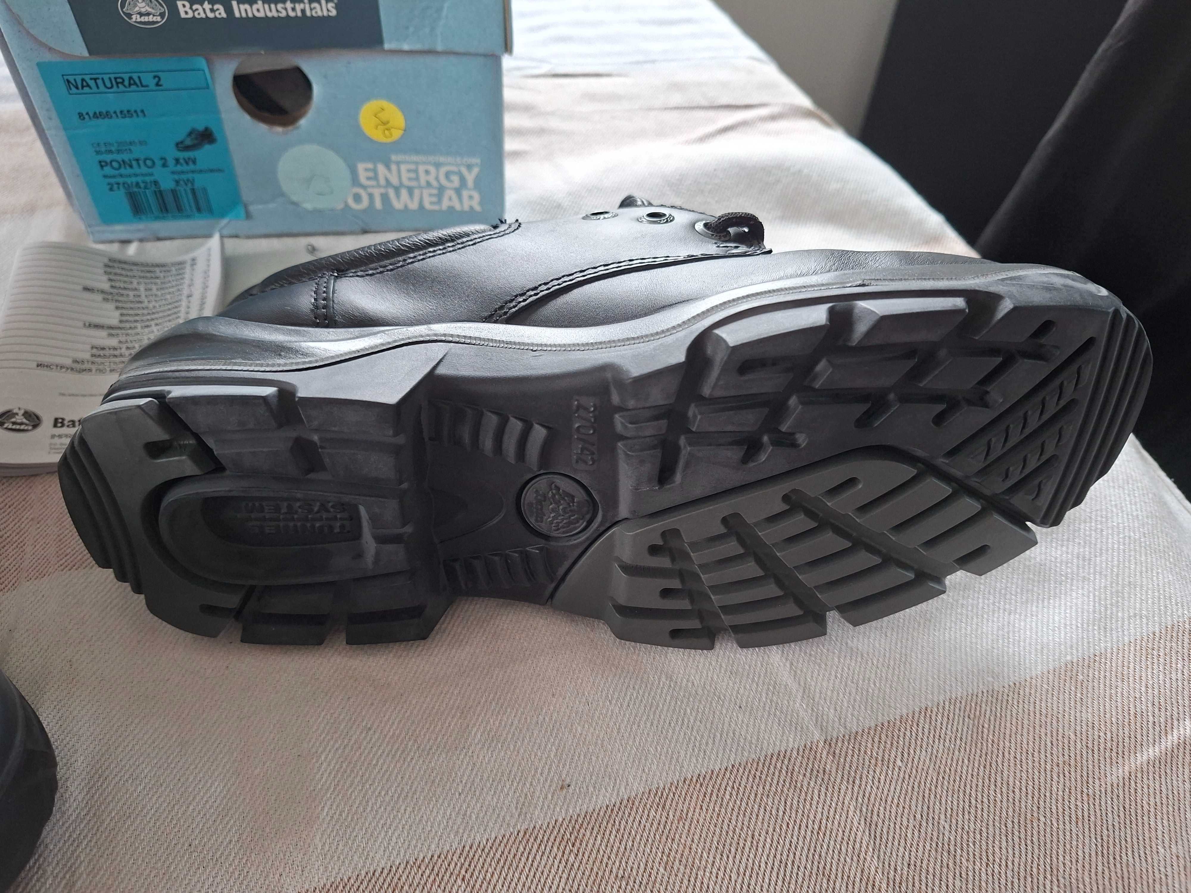 Buty robocze Bata Industrials Charge Ponnto 2 XW czarny 42