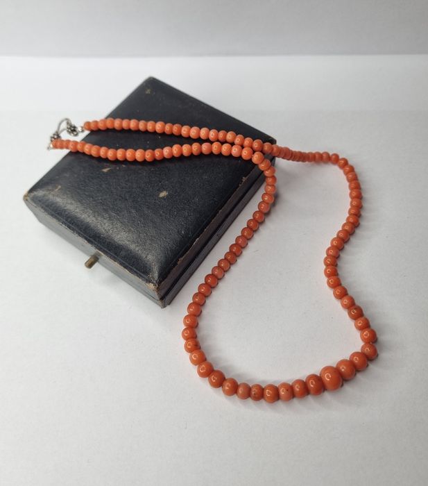 Naturalne korale szlachetne srebro 925