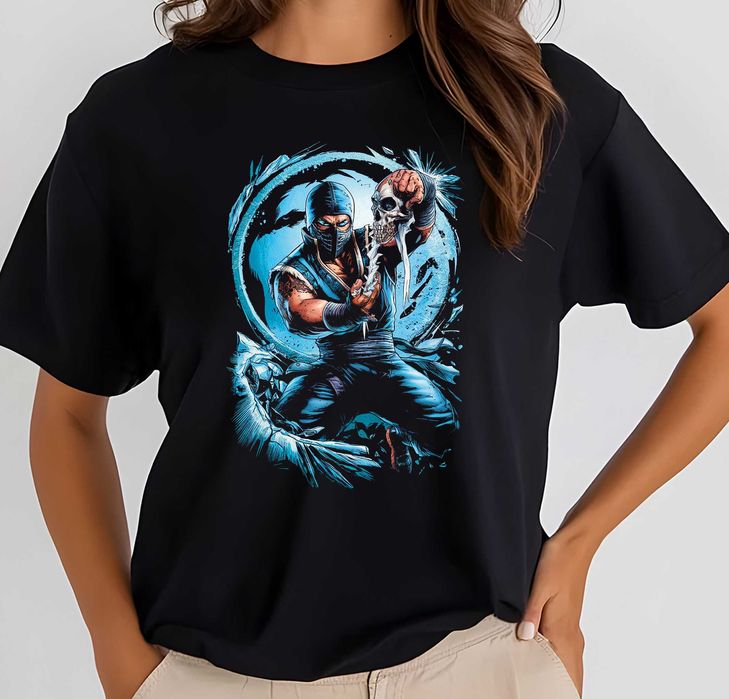 Koszulka dla gracza, gaming, gry komputerowe, koszulka sub-zero