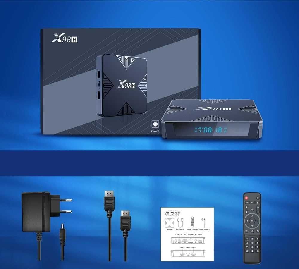 X98H Box Android 12.0 4GB/32GB Allwinner H618