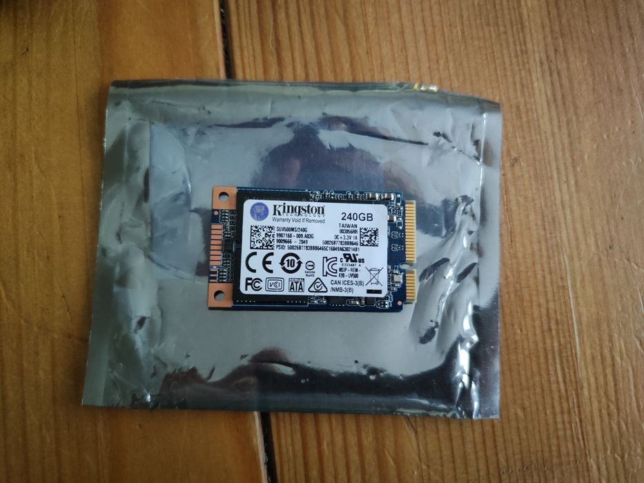 Szybki dysk Kingston msata 240GB