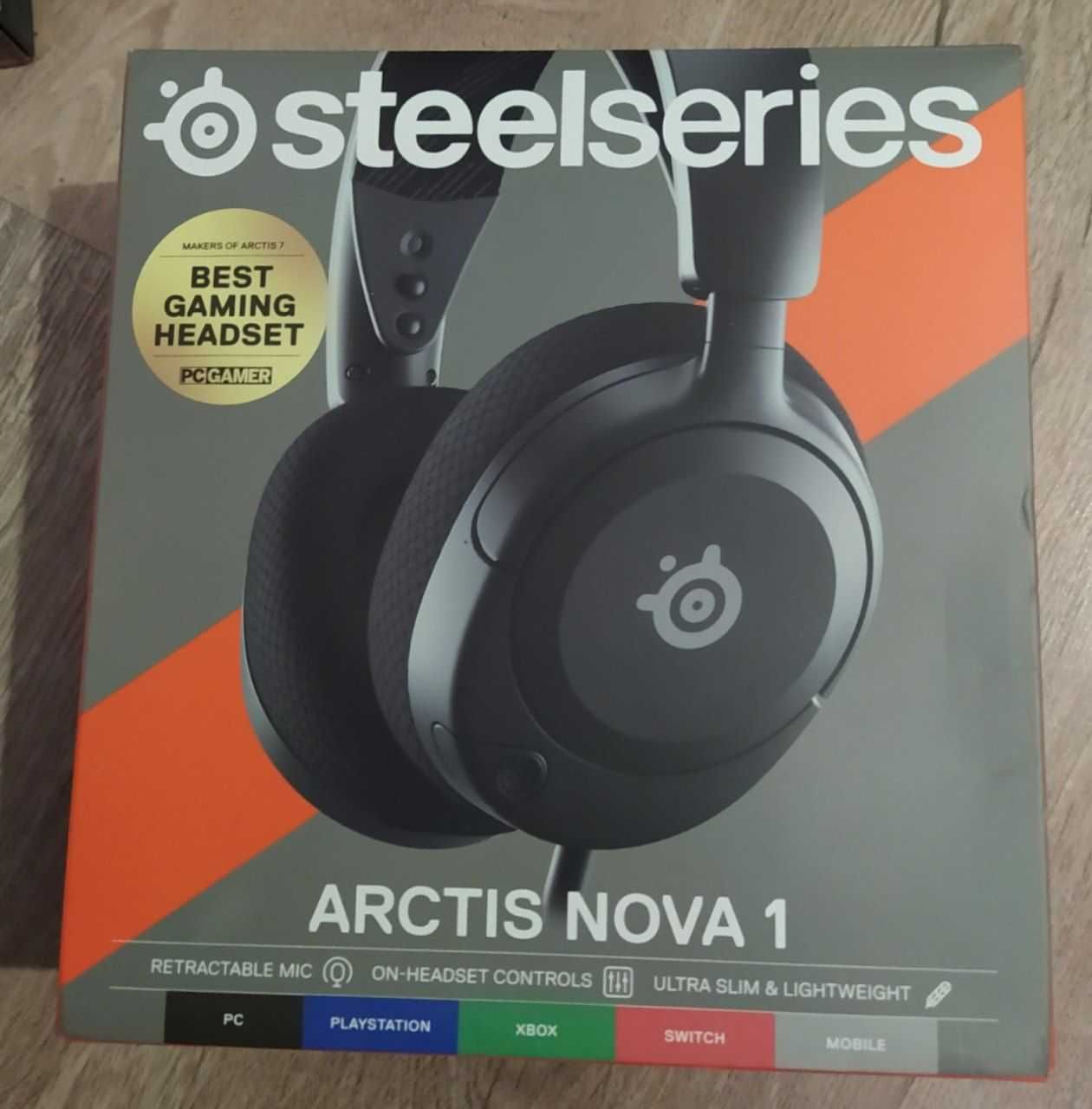 Нові. Навушники SteelSeries Arctis Nova 1 Black (Open box)