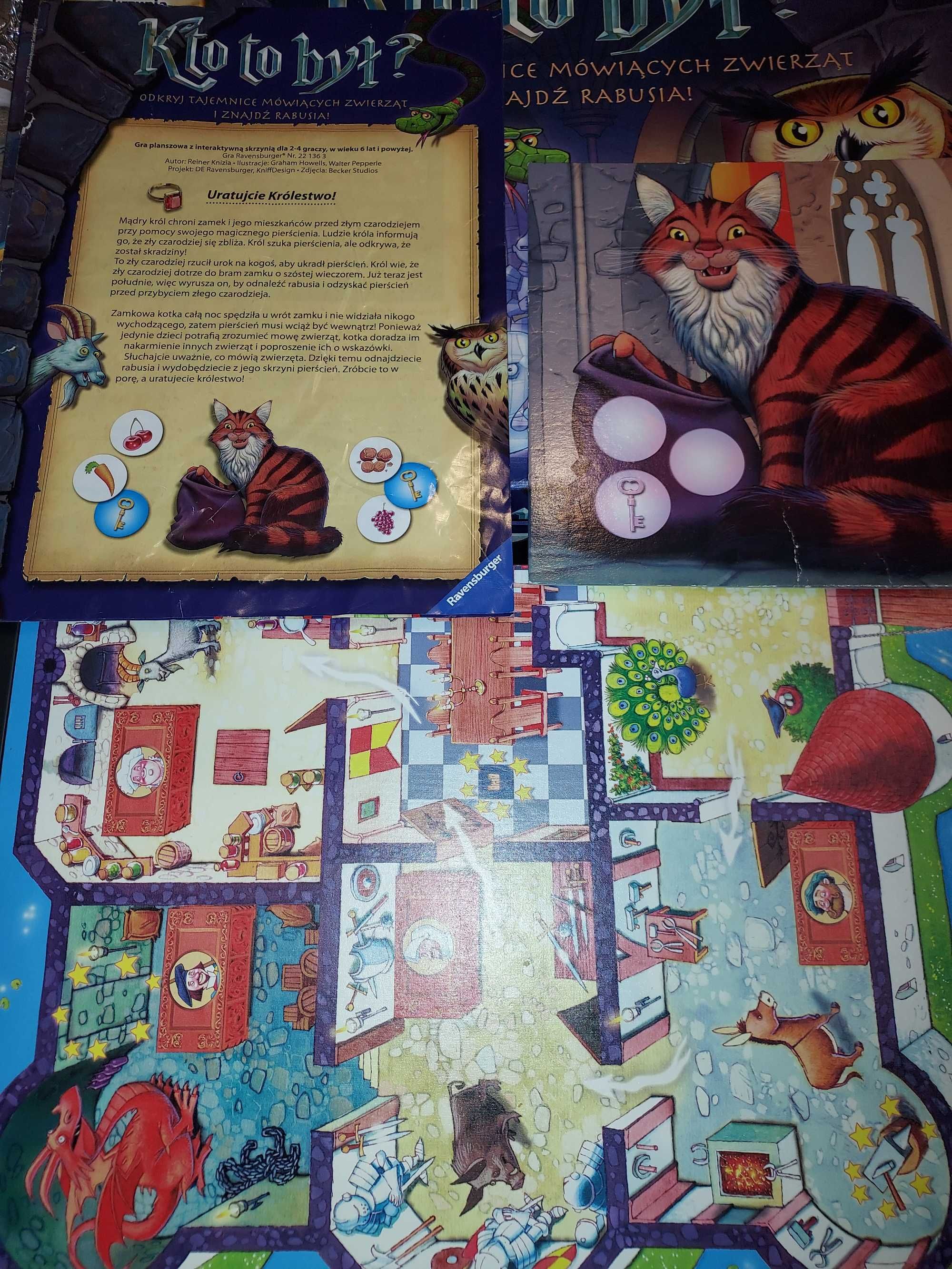 Gra planszowa KTO TO BYŁ - Knizia dla dzieci