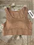 Guess biustonosz sportowy top siłownia sport monogram stanik push up