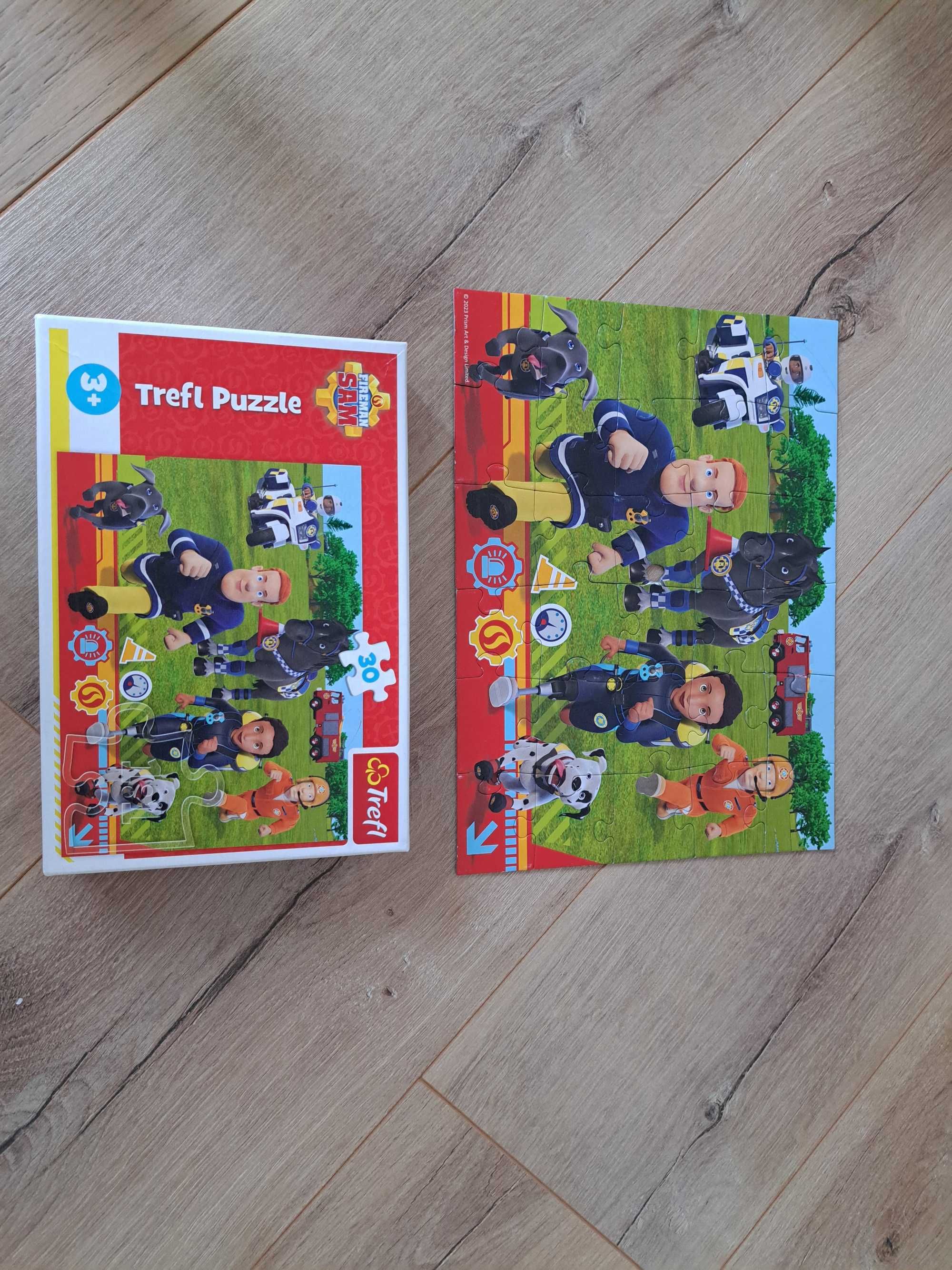 Puzzle strażak Sam
