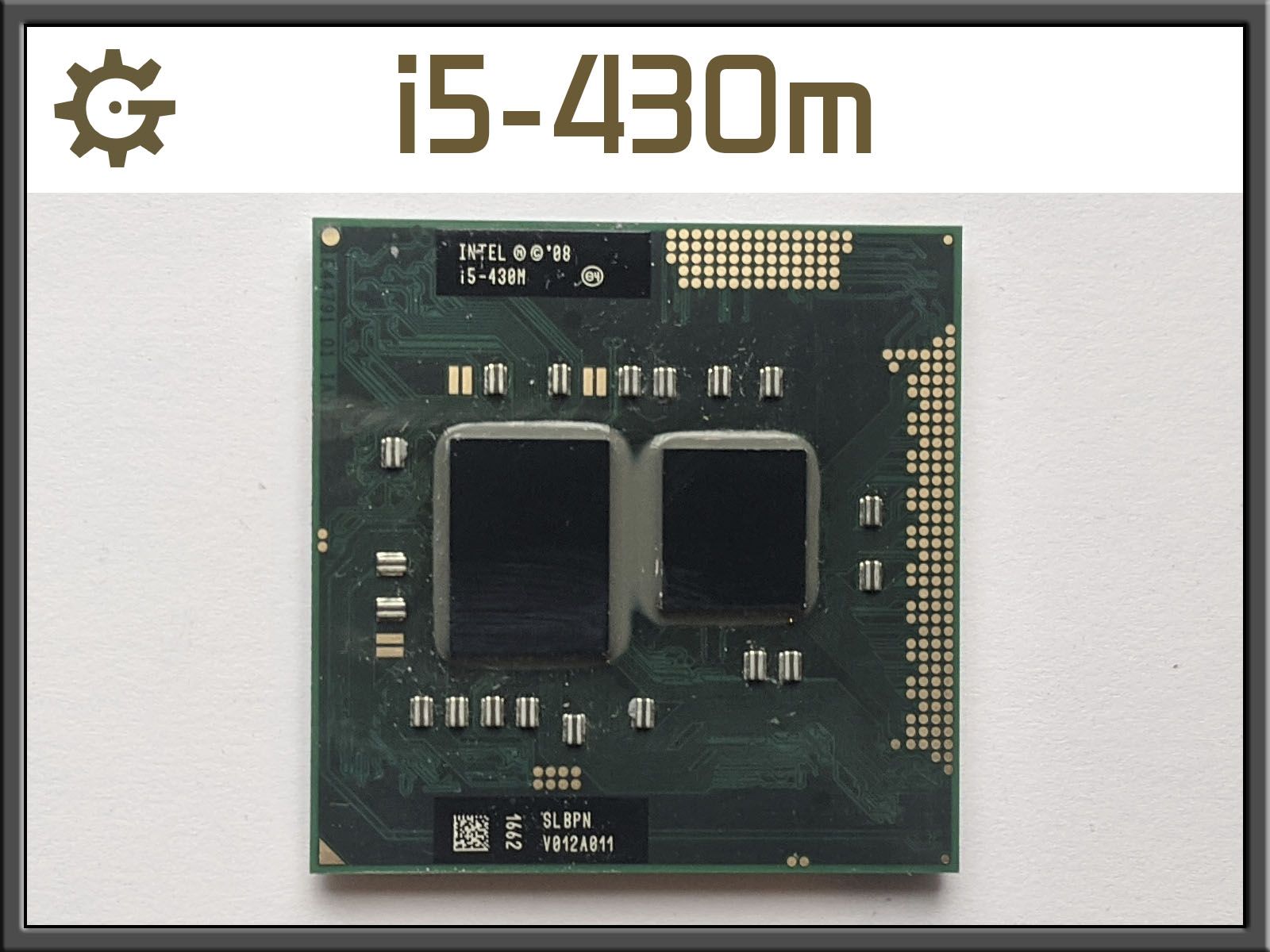 Процессор Intel Core i5-430m ноутбук Socket G1 i5-450m i5-460m i5-480m