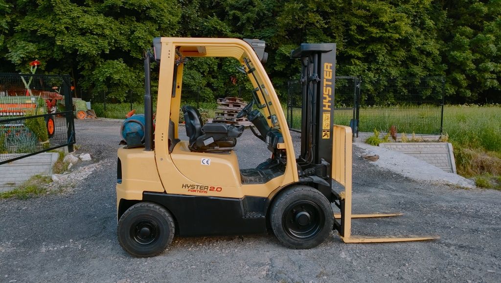 Wózek widłowy hyster 20 2,0 ft  przesow boczny toyota hc Linde Clark