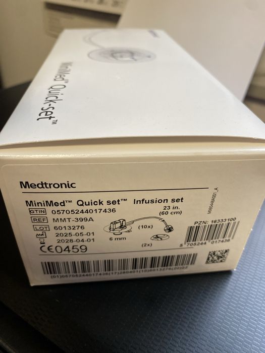 Opakowanie wkluć Medtronic quickset 6/60 10 sztuk