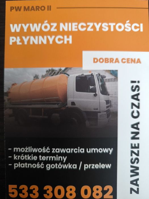 Wywóz Nieczystości Płynnych