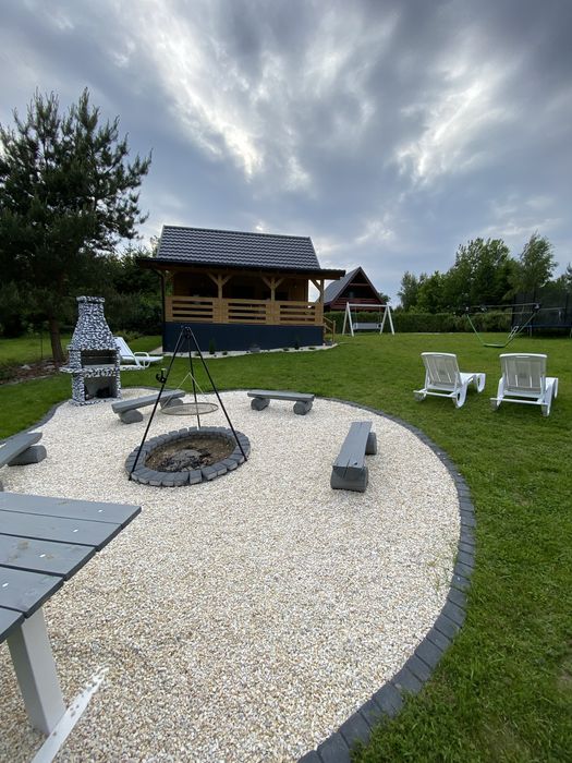 Dom letniskowy rekreacyjny nad jeziorem wynajem Mazury Warmia m. Urowo