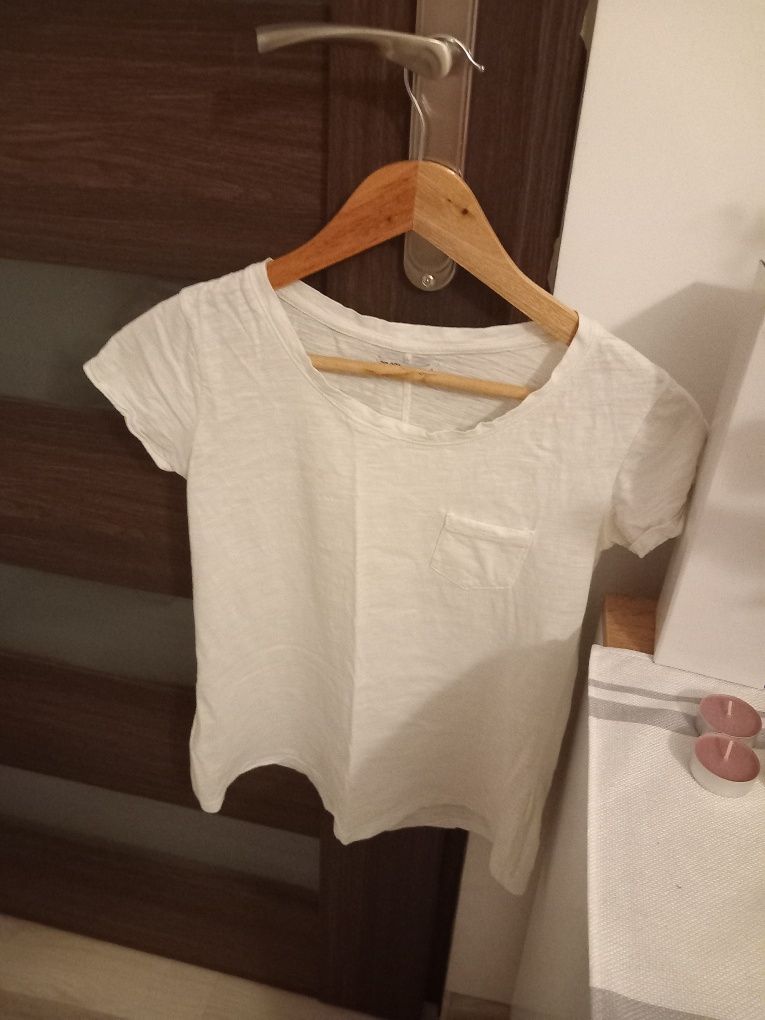 Bluzka krótki rękaw cropp