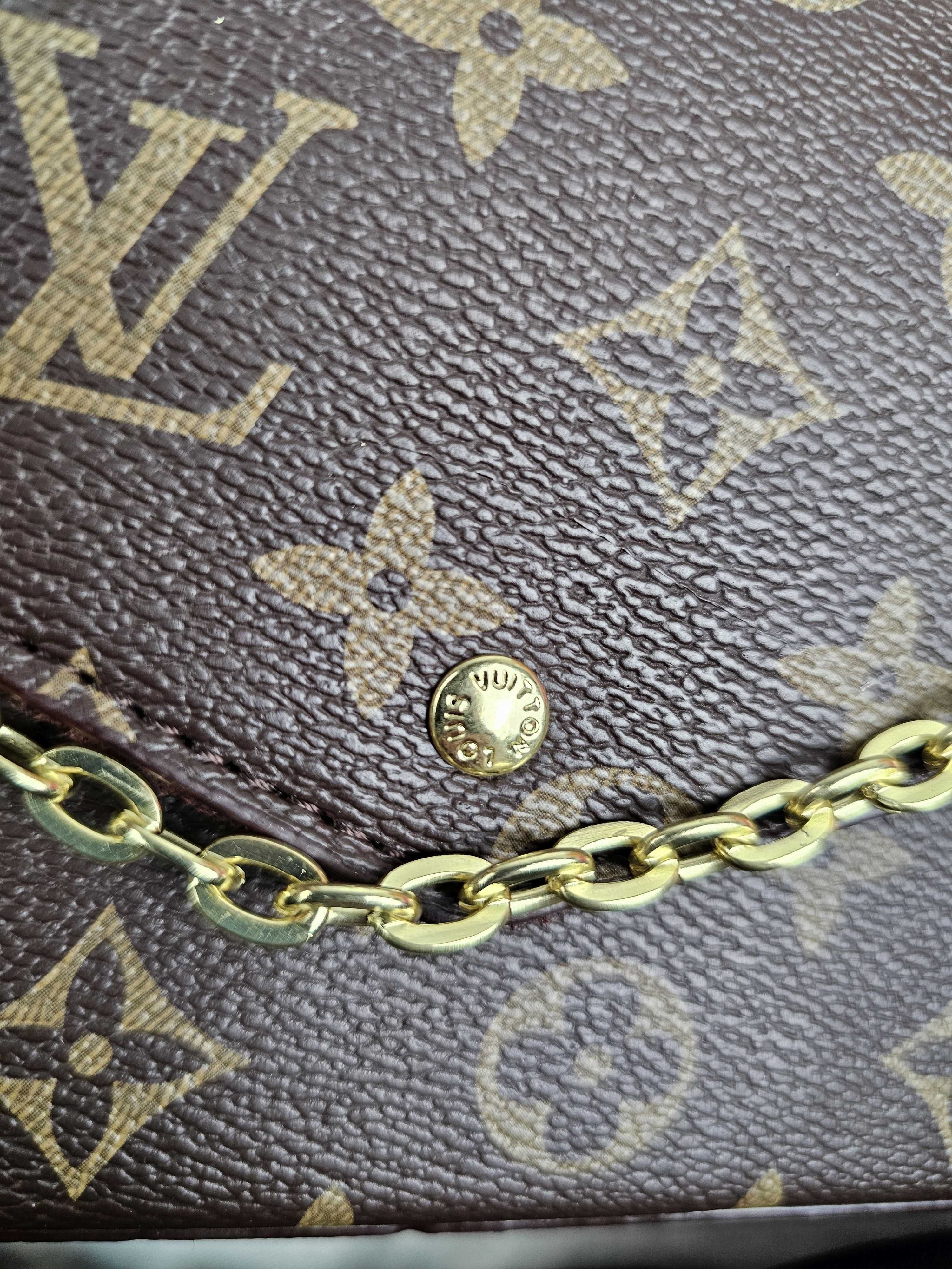 Torba biznesowa komplet Torebka damska Louis vuitton monogram zestaw