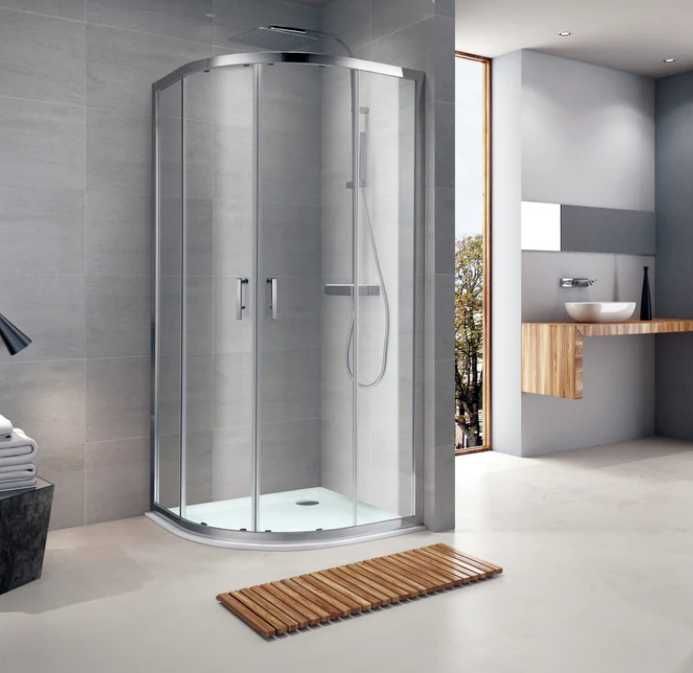 Душевая кабина Koller Pool. Полукруг 90х90. Распродажа. Уценка. Шара!