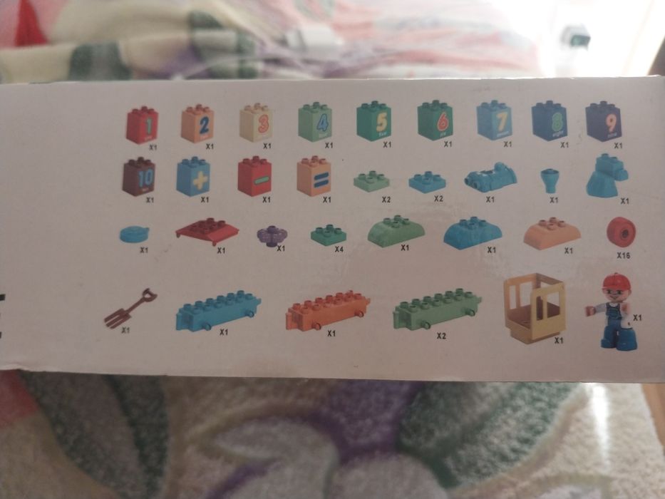 Конструктор JDLT  Потяг (поїзд) аналог лего.