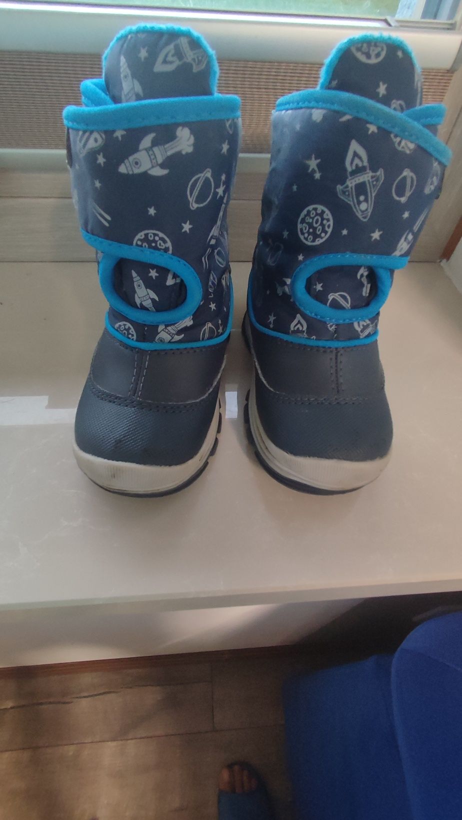 Buty zimowe Geox śniegowce chłopiec rozmiar 21