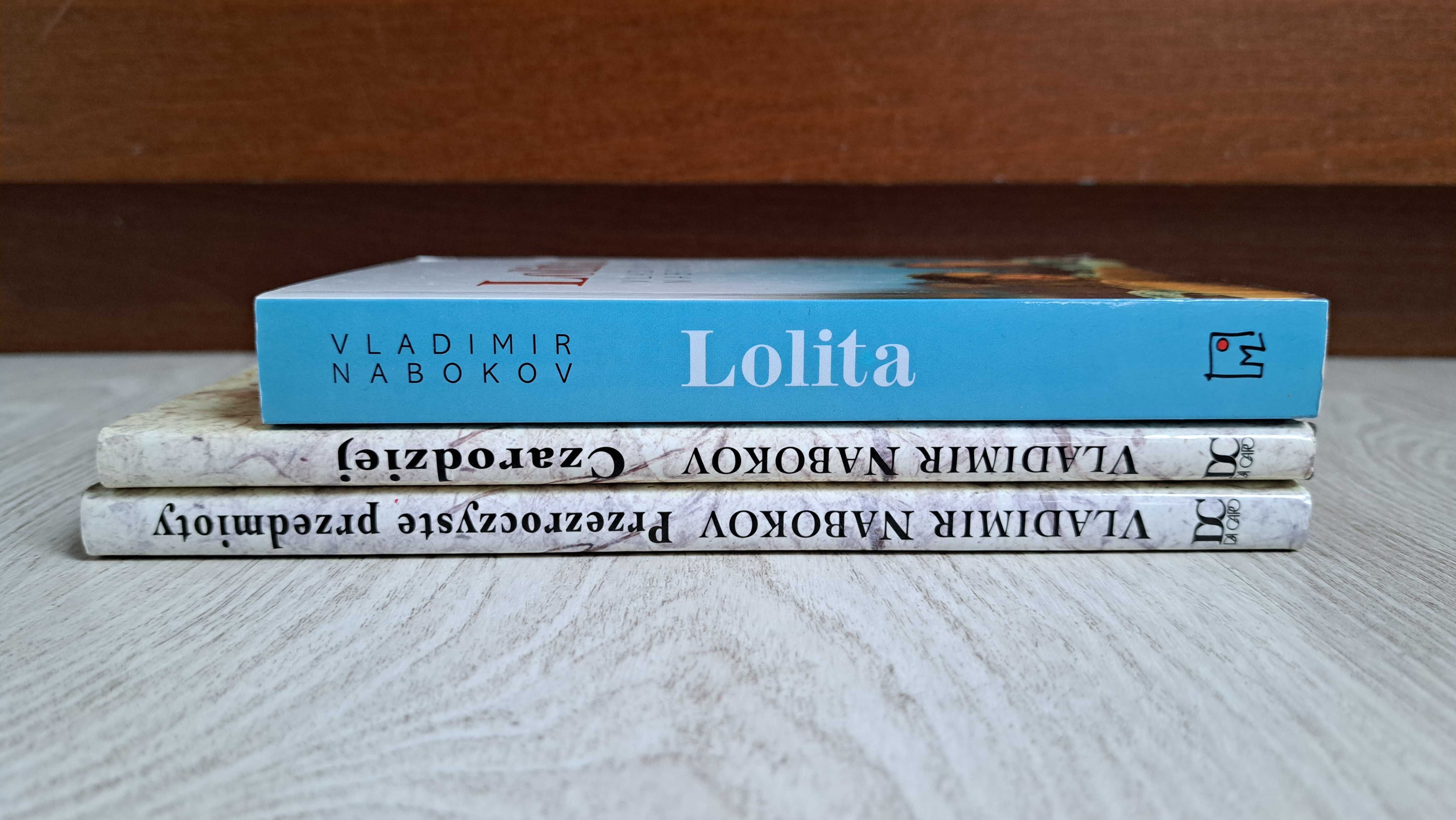 3x Vladimir Nabokov Lolita Przezroczyste przedmioty Czarodziej BDB