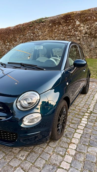 Fiat 500 Hybrid Azul