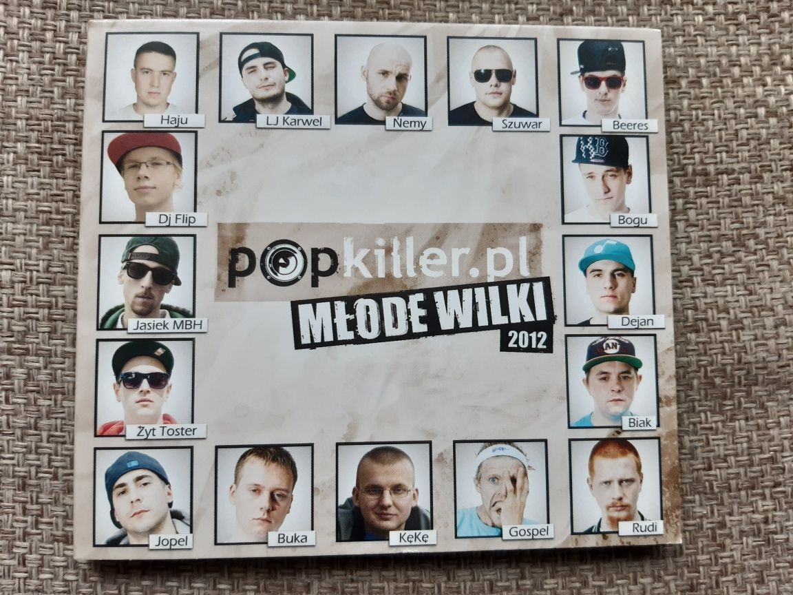 Płyta CD Popkiller.pl - Młode Wilki 2012 plus gratis