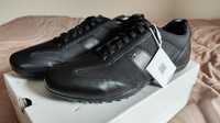 Geox Wells czarne męskie sneakersy rozm 43