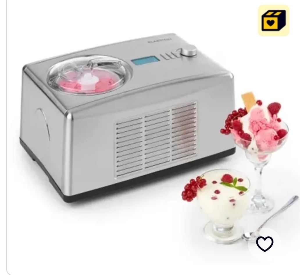 Компрессорная мороженица KLARSTEIN Yo & Yummy 2-в-1 150W 1.5l