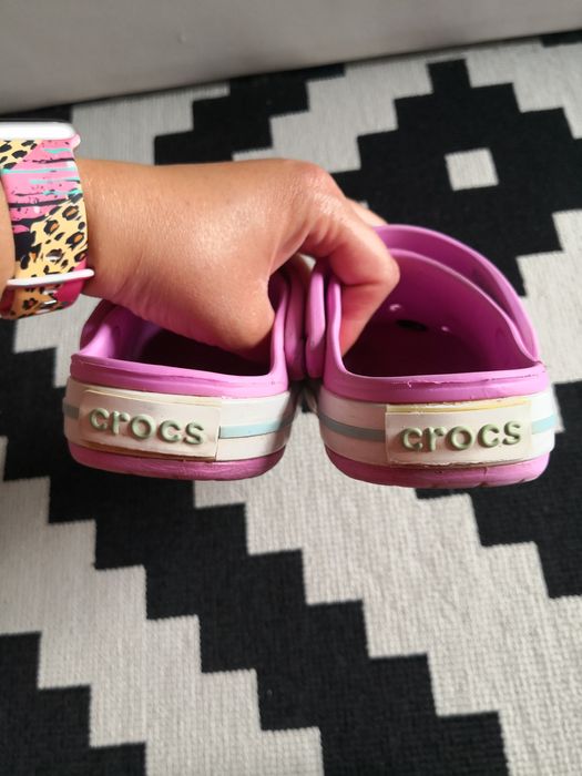 Crocs c10 różowe