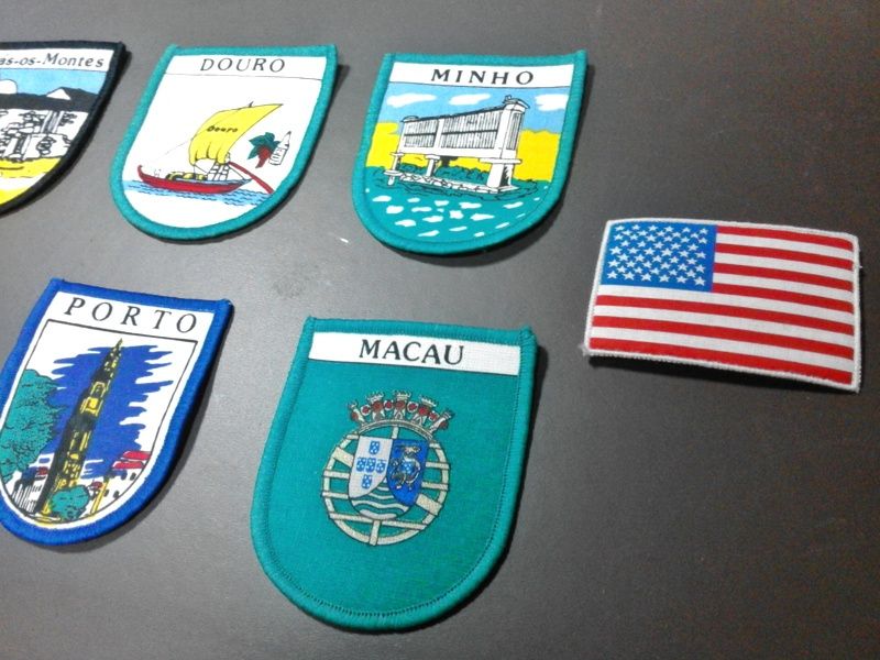 Patch emblema - novos, vários temas - traje académico, colete motard