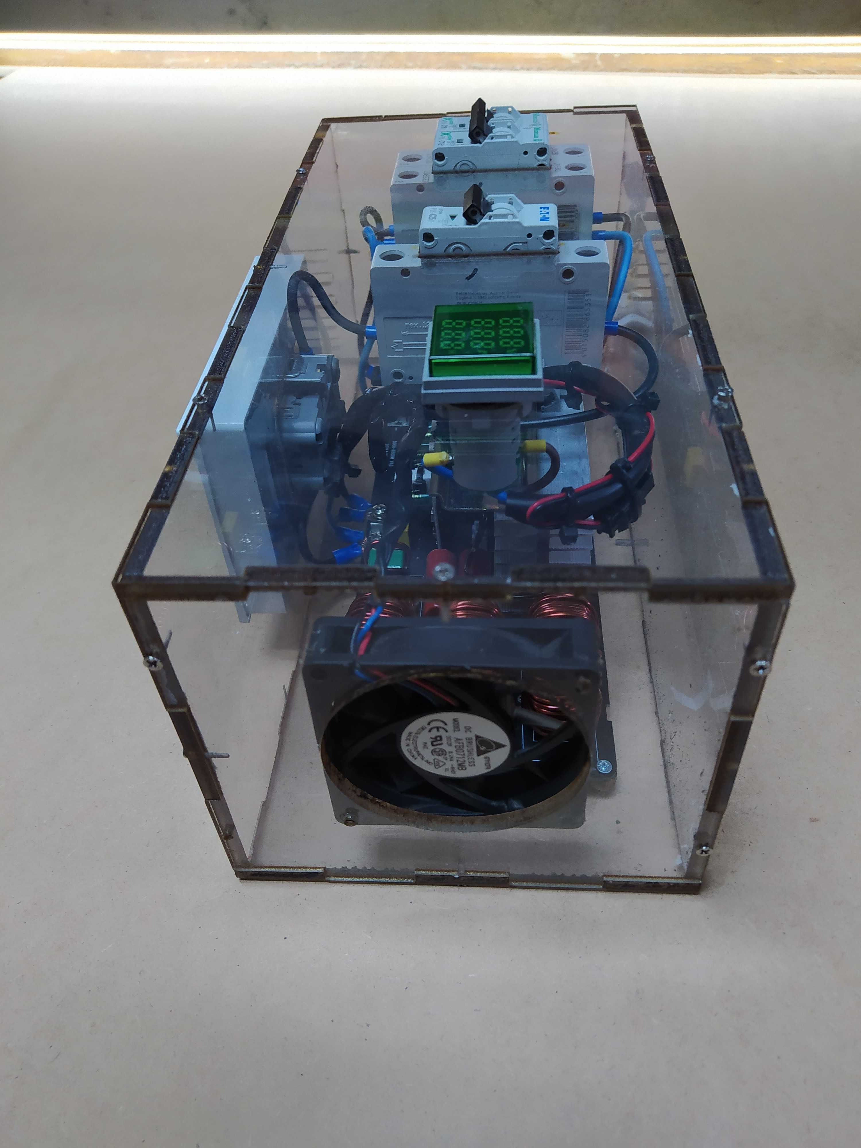 Инвертор с 320-420 Вольт в 220 В, преобразователь 6.5 кВт чистый синус