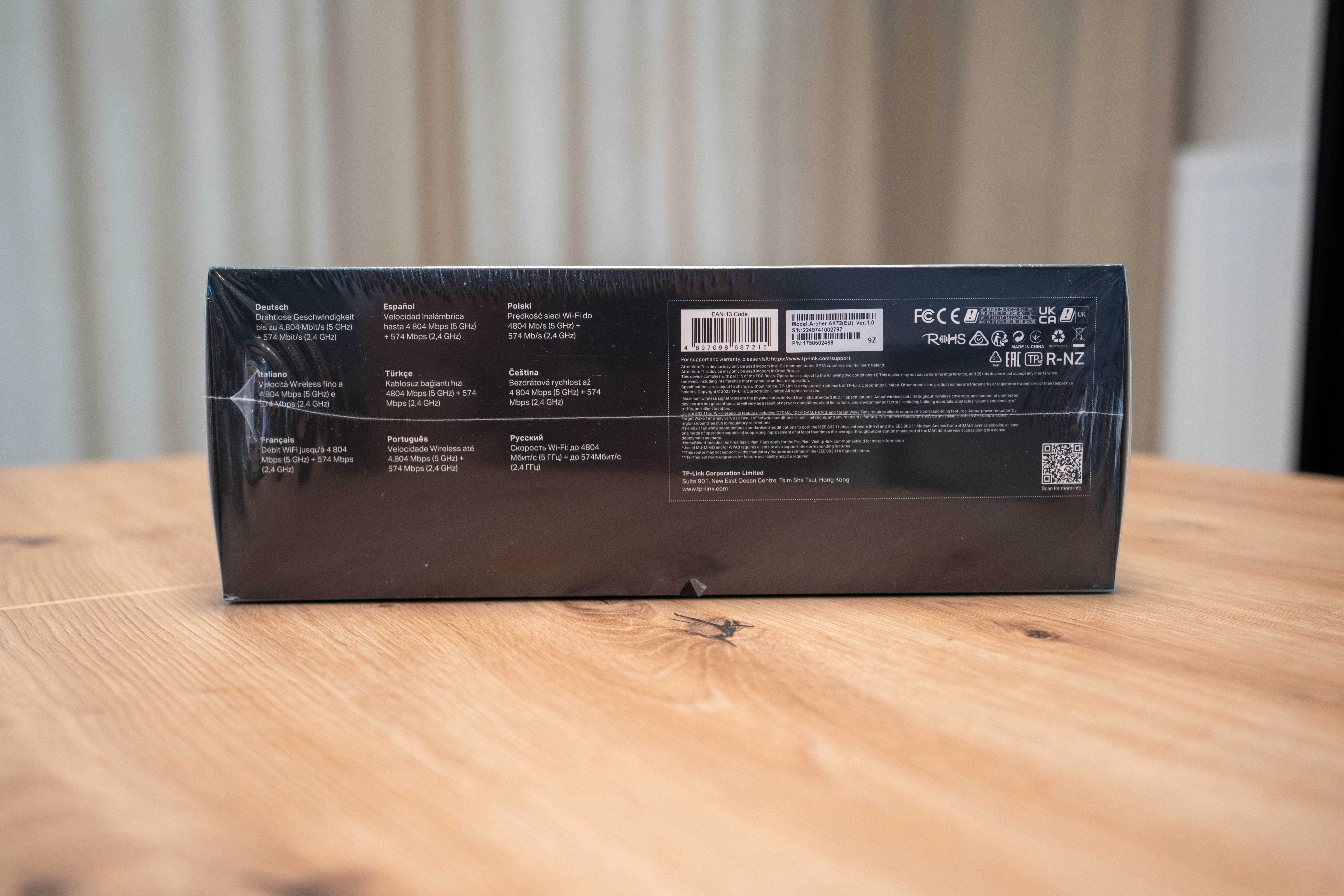 TP-LINK Archer AX72 - AX5400 Wi-Fi 6