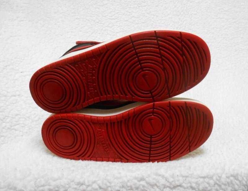 Nike, р.38,5 (ст.25 см) хайтопы кроссовки оригинал кожа