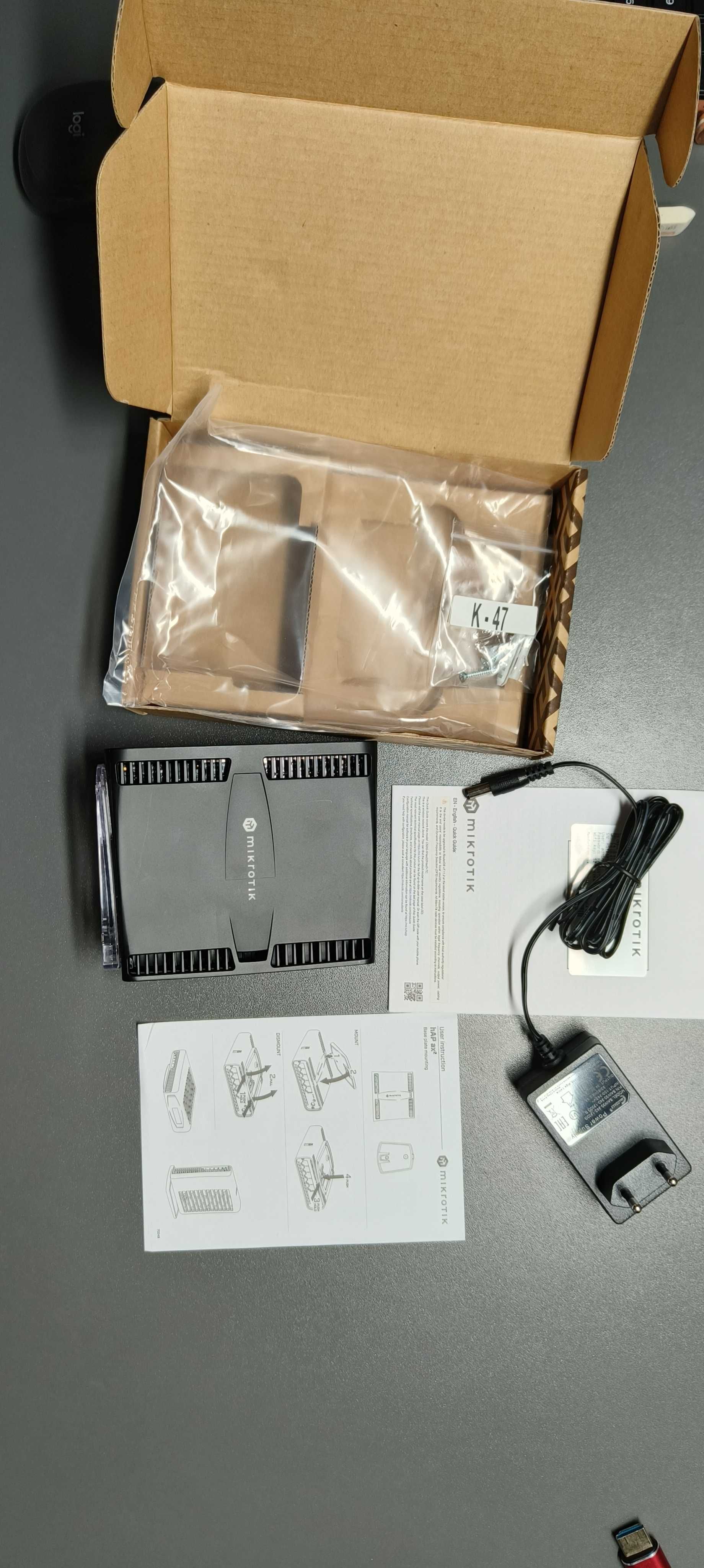 Pоутер MikroTik hAP ax2 (C52iG-5HaxD2HaxD-TC)